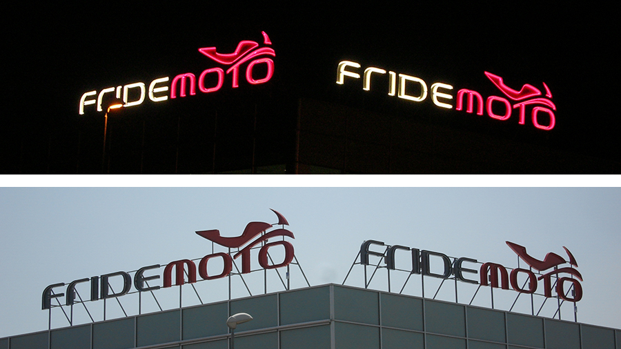 Fridemoto - light-box board