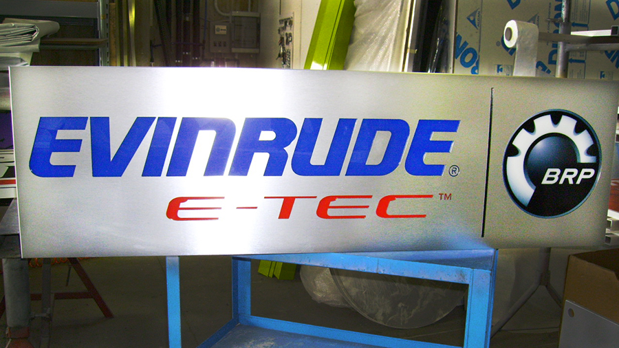 Envinrude - perforated light-box board